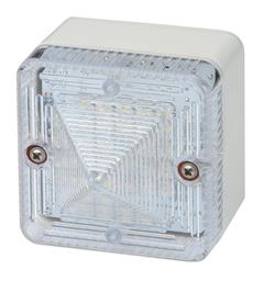 XenonStrobe L101X-B 230vAC [white] CLEAR 5J 1Hz IP66 , White B-Box w.o/Lugs